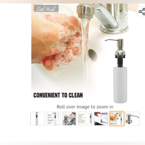 New Undermount Soap Dispenser - Picture 5 of 7